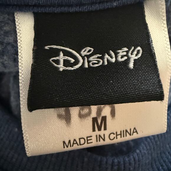 Disney Donald Duck All Over Print Crewneck Sweatshirt Blue Unisex Size Medium - Picture 5 of 8